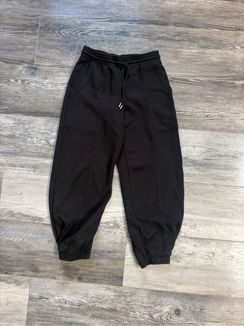 Essential Black Drawstring Joggers for Women